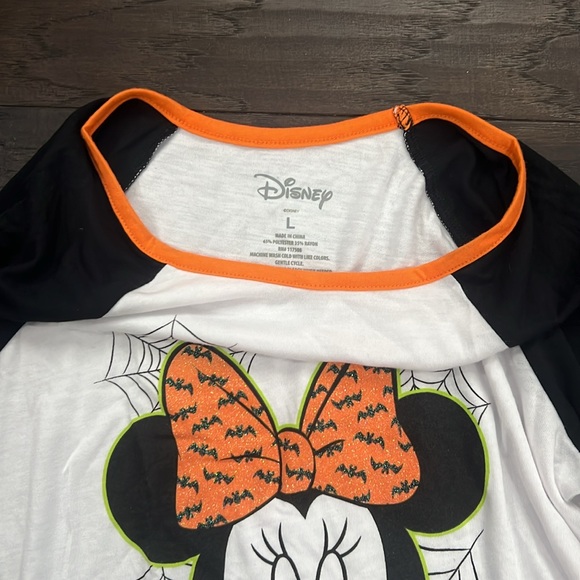 BUNDLE DISNEY, Girls 2- Minnie Mouse long sleeve tee shirts, , Large, NWT - Picture 4 of 8
